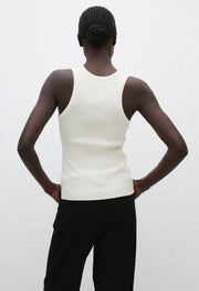Ribbed Tank - Ecru - Matteau